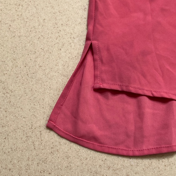 Rachel Zoe Pink Button Down Shirt Women Size Oversized Small - Picture 7 of 9